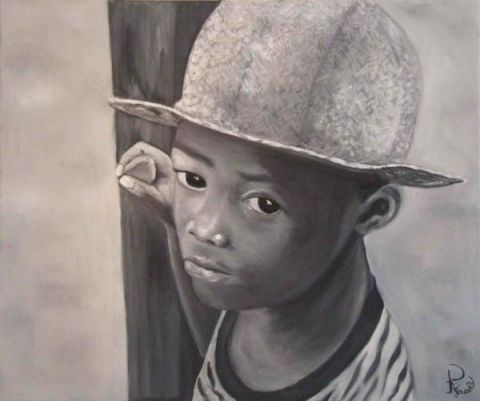 Garcon au chapeau